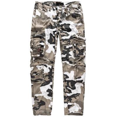 Kalhoty AIRBORNE SLIMMY URBAN CAMO METRO velikost: L