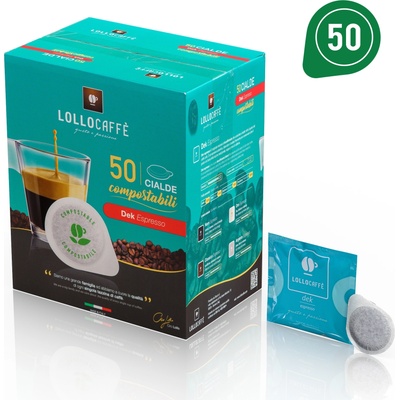 Lollo Caffé безкофеиново кафе ESE Coffee Pods DECA 50 бр