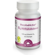 Dr. Jacobs Vitamín B12 Methylcobalamin 500μg MecobalActive 60 tabliet