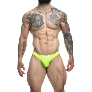Justin+Simon Classic Bikini Neon Green M