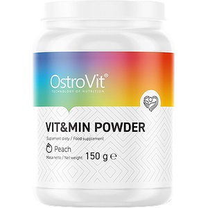 OstroVit Vit&Min Powder, праскова, 150 g, OstroVit