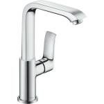 Hansgrohe Metris New - Смесител за умивалник с въртящ се излив, хром 31081000 (31081000)