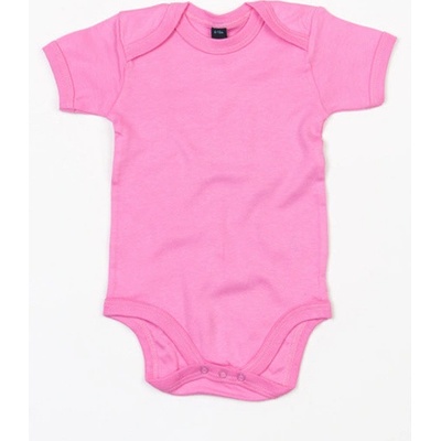 Babybugz Dojčenské body s krátkym rukávom BZ Bubble Gum Pink