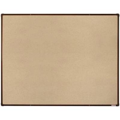Extera Textilní tabule boardOK, 150 x 120 cm hnědá 100631