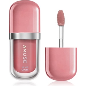 AMUSE Jel-Fit Gloss хидратиращ блясък за устни с увеличаващ ефект цвят Pumpkin Pearl 3.8 гр