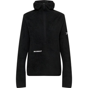 MAMMUT Дамски поларен пуловер Mammut Women's Eiger Free ML Air Half Zip Hoodie Fleece jumper - Black (105-7784-0113)