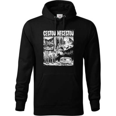 mikina Cestou necestou V1 bílý tisk Premium dárek – Hledejceny.cz