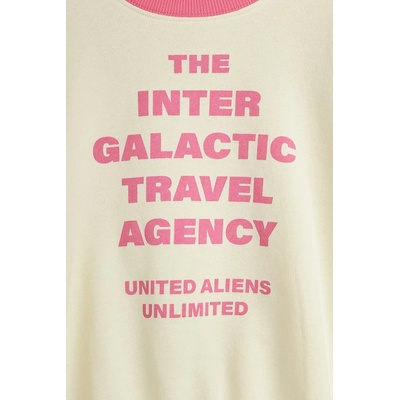 Mini Rodini суичър памучен за деца Travel agency (26220168)