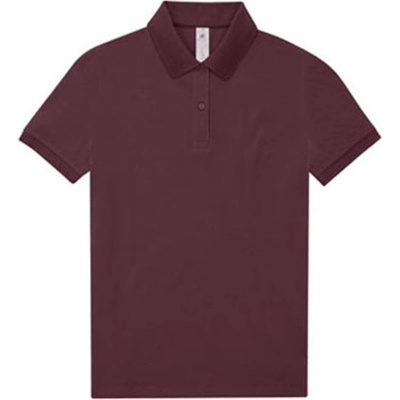 B&C Dámske polo tričko PW461 Burgundy