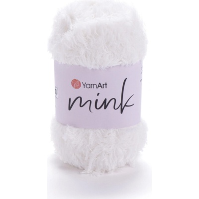 Yarn Art příze Mink 330 přírodní bílá