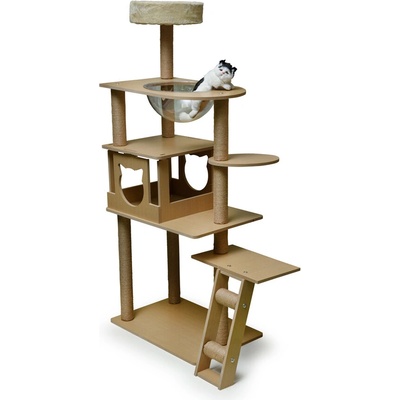 Драскало №4 за коте с MDF 139cm