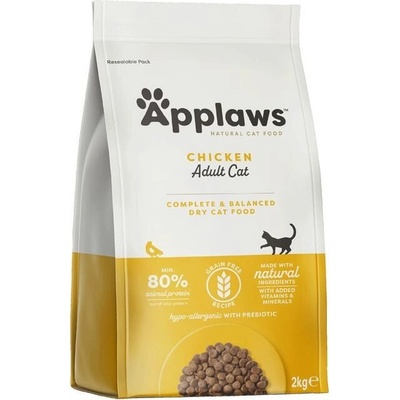 Applaws Kitten Chicken - суха храна за малки котета до 1г. и бременни и кърмещи котки с 80% пиле 2kg