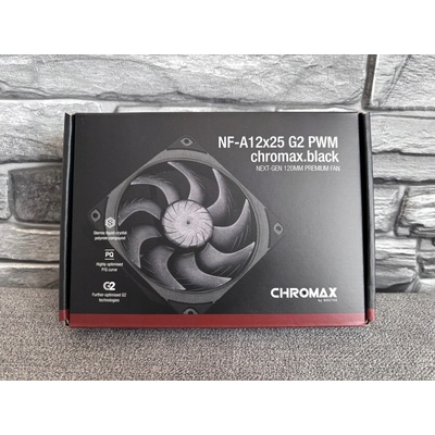 Noctua NF-A12x25 G2 PWM chromax.black