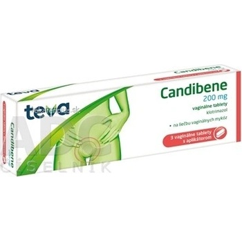 Candibene 200 mg tbl.vag.3 x 200 mg