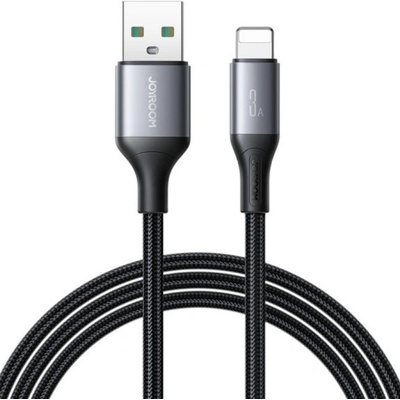 Joyroom S-A28 opletený nabíjecí a datový USB-A na Lightning 1m černý