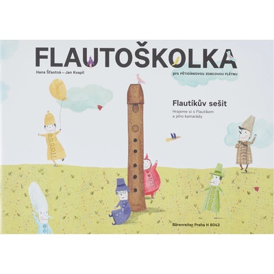 Flautoškolka Flautíkův sešit pro děti