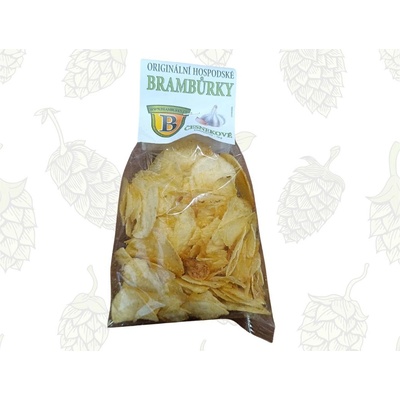 Originální hospodské brambůrky česnekové 70 g