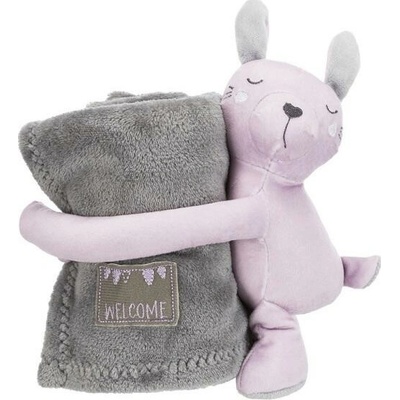 Trixie Junior Set mazlící souprava pro štěně šedá fialová