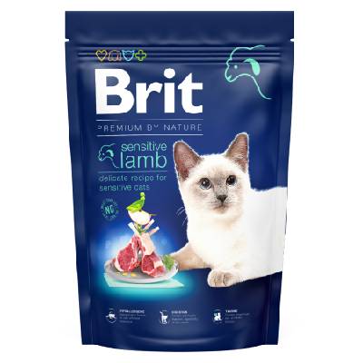 Brit Premium by Nature Cat. Sensitive Lamb 1,5 kg