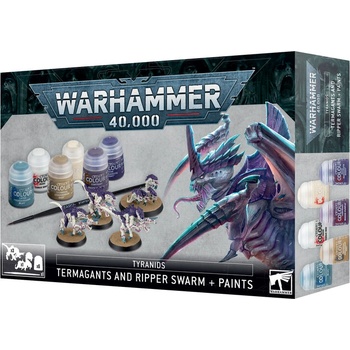 Games Workshop Tyranids: Termagants and Ripper Swarm + Комплект бои и четка (60-13)