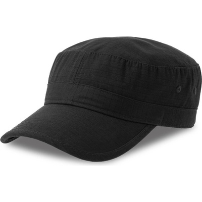 Atlantis Headwear Army S vojenská ripstop COT33028600299 black Černá