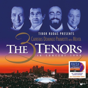 Orpheus Music / Warner Music Carreras, Domingo & Pavarotti - The 3 Tenors In Concert 1994, Limited Edition (Colored 2 Vinyl)