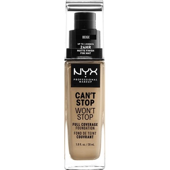 NYX Professional make-up make-up Can't Stop Won't Stop Full Coverage Beige 30 ml