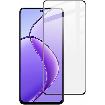 Удароустойчив стъклен протектор за екран марка IMAK за Realme 12 5G/12x 5G - с черна рамка