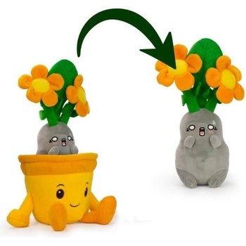 Barrado Huggy pots Растение в оранжева саксия плюшена играчка 27см