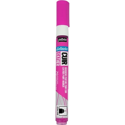 Pebeo Setacolor extra fine fixka na kožu fluorescenčná ružová