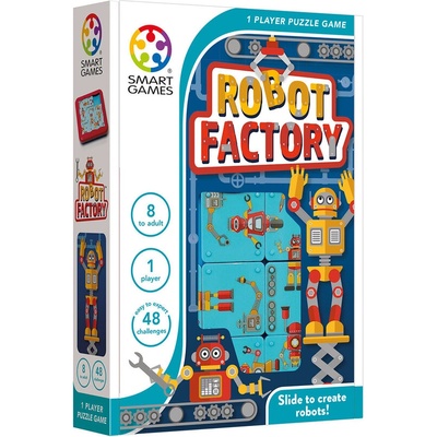 SmartGames логическа игра IQ фабрика за роботи