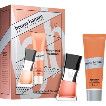 bruno banani Magnetic Woman подаръчен комплект с парфюмна вода 30мл за жени 1 бр