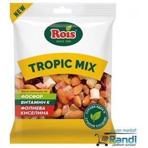 Rois Сурови ядки Rois tropic mix 150гр
