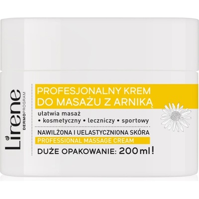 Lirene Massage Cream Arnica масажен крем с хидратиращ ефект 200ml