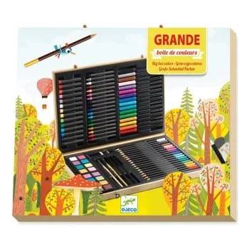 DJECO - Творчески комплект за рисуване - Big box of colors (DJ09750)