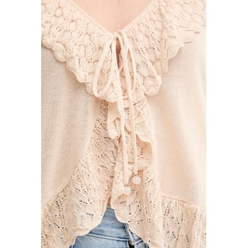 Hoss Intropia Жилетка от лен Hoss Intropia в бежово от лека материя 6312161 (6312161)