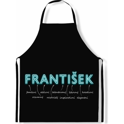 IMPAR Zástěra Mužská jména Neon František