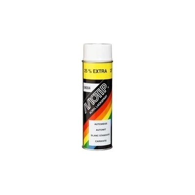 Motip akrylátový sprej bílý lesk 04004 500ml