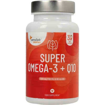 Sensilab Super Omega 3 + Q10 - 30 гел-капсули