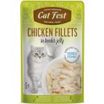 Cat Vital Fest pouch - пауч за котки в желе с птиче месо различни видове 70гр