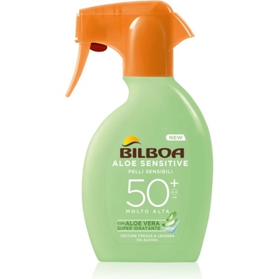 Bilboa Aloe Sensitive слънцезащитен спрей SPF 50+ 250ml
