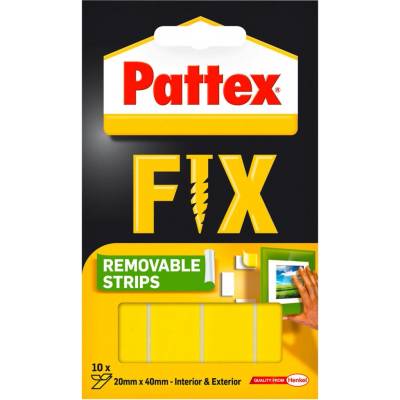 Pattex Super Fix lepicí proužky 4 cm x 2 cm/10 ks – Zboží Mobilmania