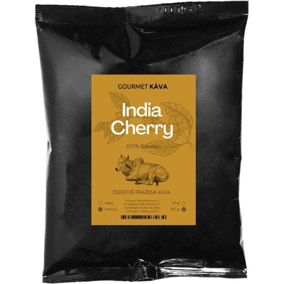 GourmetKava Кафе на зърна India Cherry, ROBUSTA: Да, за джаз/турк 250g