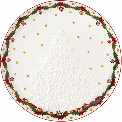 Dizajnová misa s motívom vianočného stromčeka, priemer 26 cm, kolekcia Toy 's Fantasy - Villeroy & Boch