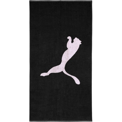 Puma Team Towel Small 50 x 50 cm čierna