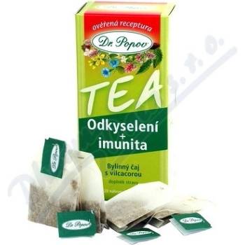 Dr.Popov čaj Odkyselení a imunita 20 x 1,5 g