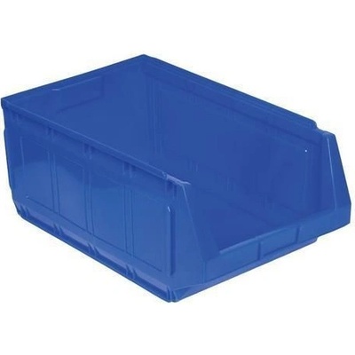 Manutan Plastový box 25 x 37 x 58 cm, modrý