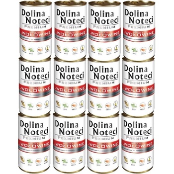 Dolina Noteci Долина Нотец PREMIUM, богата на говеждо месо, 12x400 г