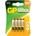 GP Batteries Алкална батерия gp ultra lr03 aaa (4 бр. в опаковка) 1.5v gp24au (gp-ba-24au21-sb4)