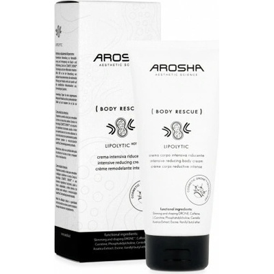 Arosha Intenzivní redukční tělový krém .504 Lipolytic- Boost 200 ml – Zboží Dáma